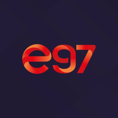 harf ve rakam logo E97