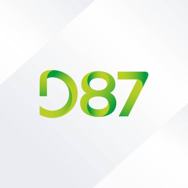 harf ve rakam logo D87
