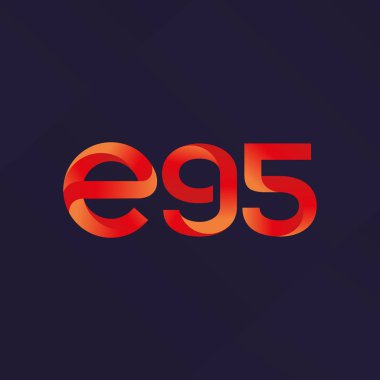 harf ve rakam logosu E95