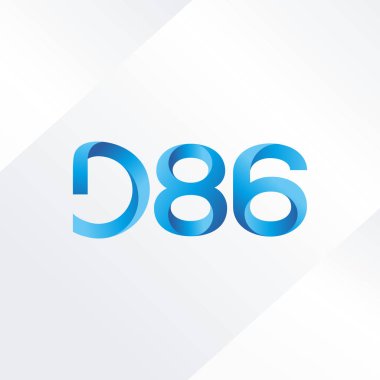 harf ve rakam logo D86