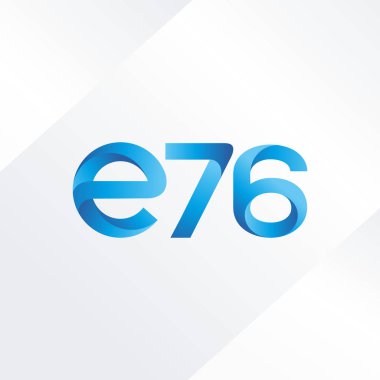 harf ve rakam logo E76
