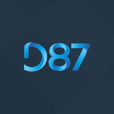 harf ve rakam logo D87
