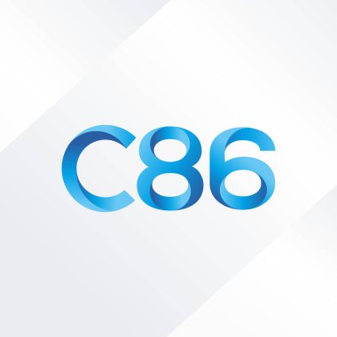 harf ve rakam logo C86