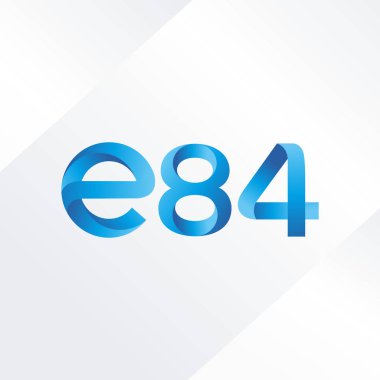 harf ve rakam logo E84