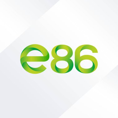 harf ve rakam logosu E86