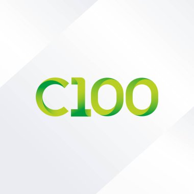 harf ve rakam logosu C100