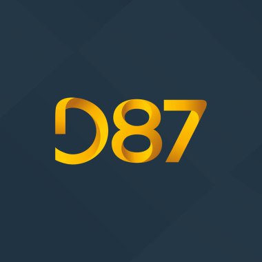 harf ve rakam logo D87