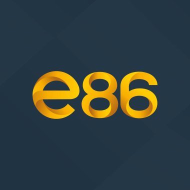 harf ve rakam logosu E86