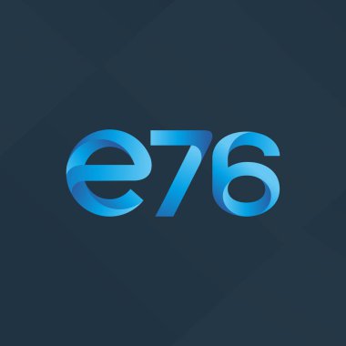 harf ve rakam logo E76