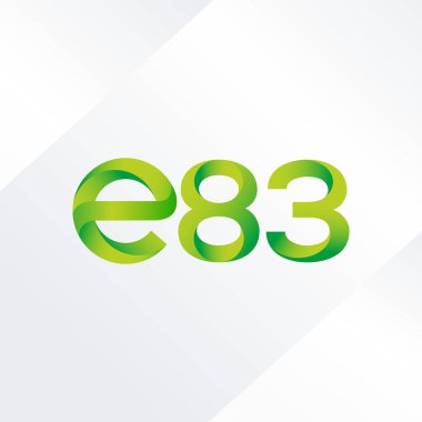 harf ve rakam logosu E83