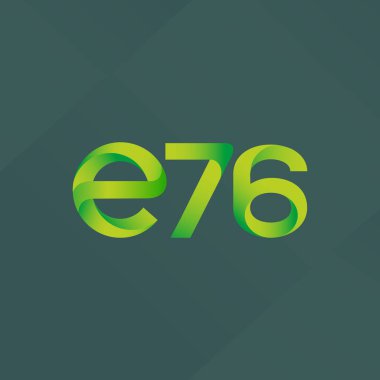 harf ve rakam logo E76