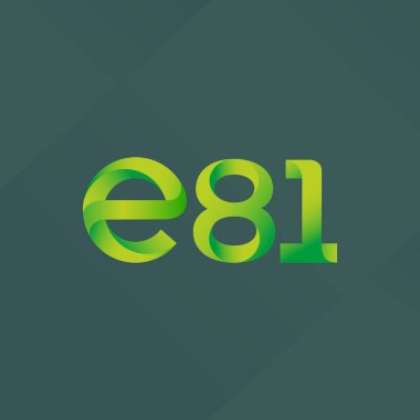 harf ve rakam logosu E81