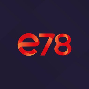 harf ve rakam logosu E78