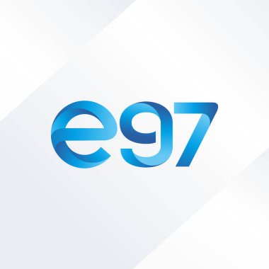 harf ve rakam logo E97