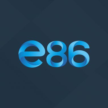harf ve rakam logosu E86