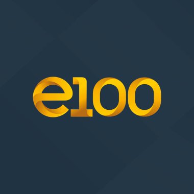 harf ve rakam logosu E100