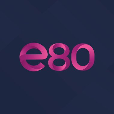 harf ve rakam logosu E80
