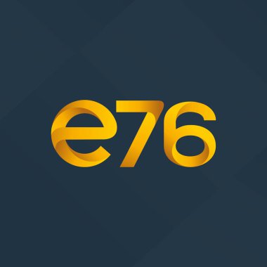 harf ve rakam logo E76