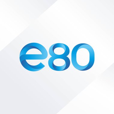 harf ve rakam logosu E80