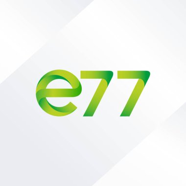 harf ve rakam logosu E77