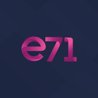 harf ve rakam logosu E71