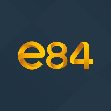 harf ve rakam logo E84