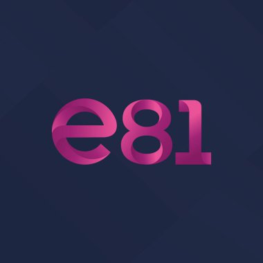 harf ve rakam logosu E81