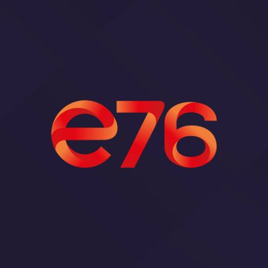 harf ve rakam logo E76