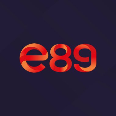 harf ve rakam logo E89