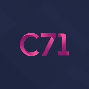 harf ve rakam logosu C71