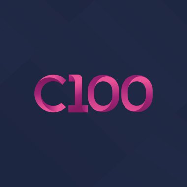 harf ve rakam logosu C100