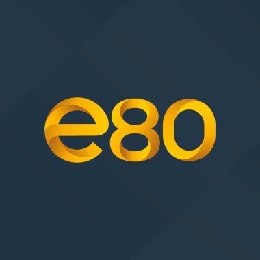 harf ve rakam logosu E80