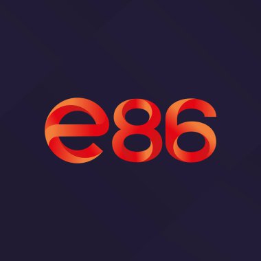 harf ve rakam logosu E86