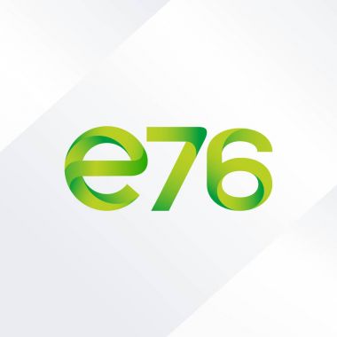 harf ve rakam logo E76