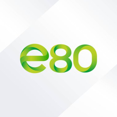 harf ve rakam logosu E80