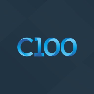 harf ve rakam logosu C100