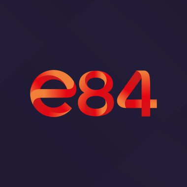 harf ve rakam logo E84