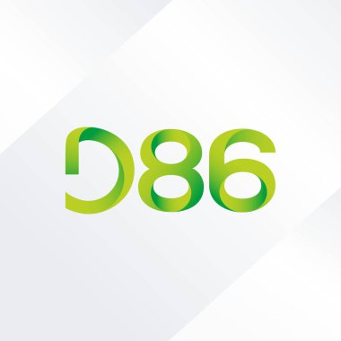 harf ve rakam logo D86