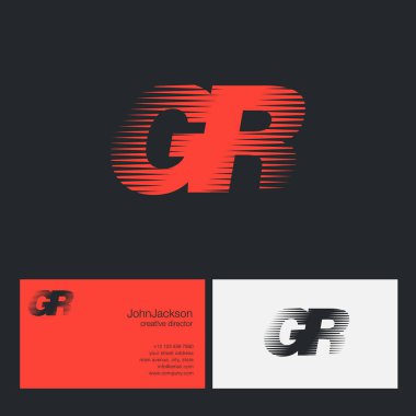 Gr harfler şirket logosu 