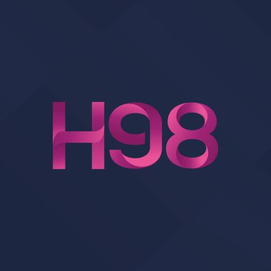 Harf ve sayı logosu H98