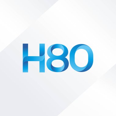 Harf ve sayı logosu H80