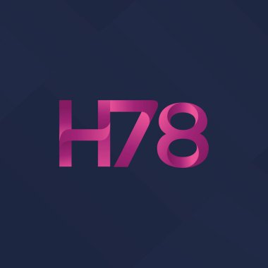 Harf ve sayı logosu H78