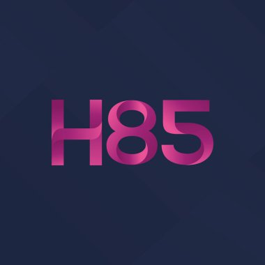 Harf ve sayı logosu H85