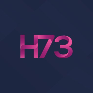 Harf ve sayı logosu H73
