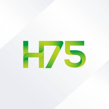 Harf ve sayı logosu H75