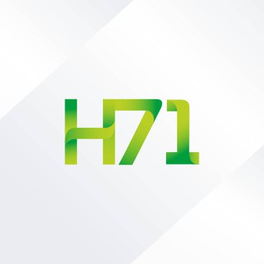 Harf ve sayı logosu H71