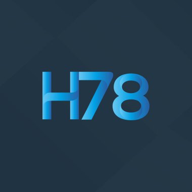 Harf ve sayı logosu H78