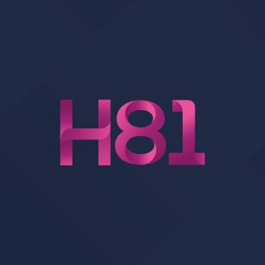 Harf ve sayı logosu H81