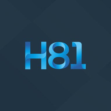 Harf ve sayı logosu H81