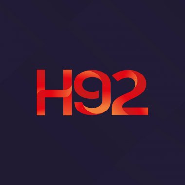 Harf ve sayı logosu H92